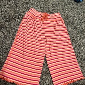Hanna Andersson Pink and Orange Striped Apparel